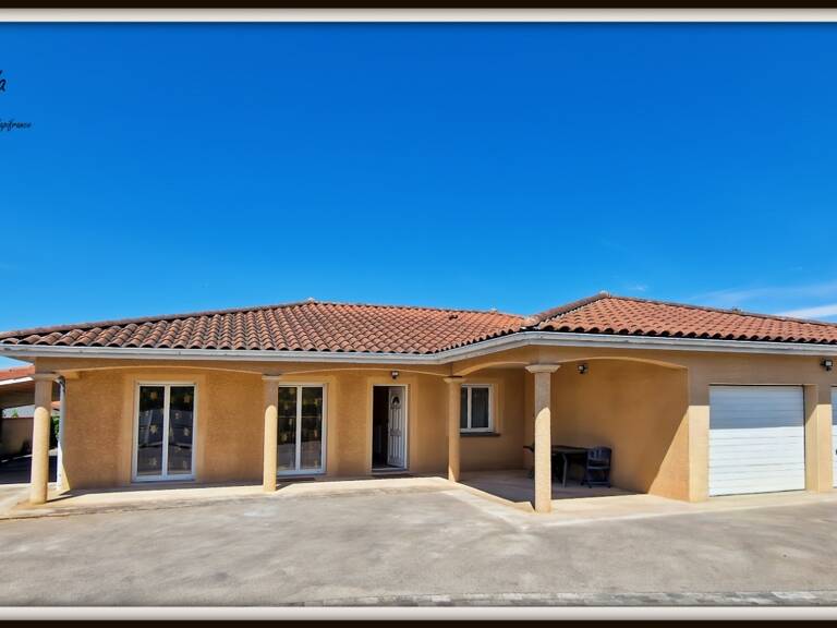 Maison à vendre Plain Pied 5 pièces, 4 chambres, environ 135 m² BAGE LA VILLE (01) terrain 867 m² clos double garage — photo 1