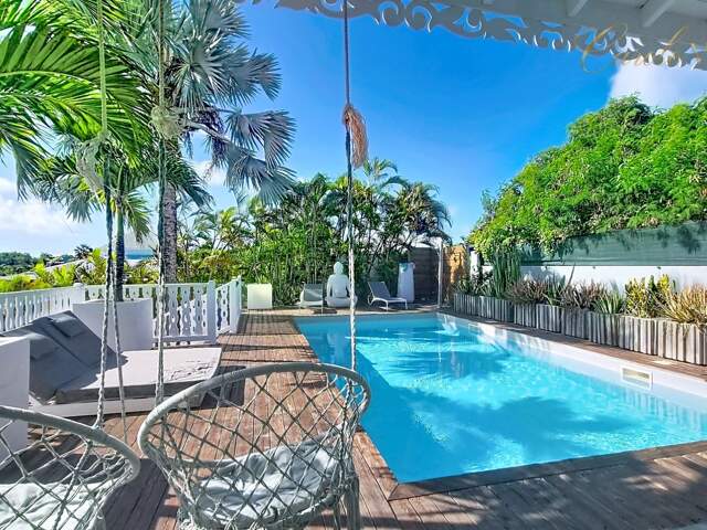 Villa d'exception à vendre, piscine, Mer à pieds, 5 pièces SAINT FRANCOIS (971) — photo du bien