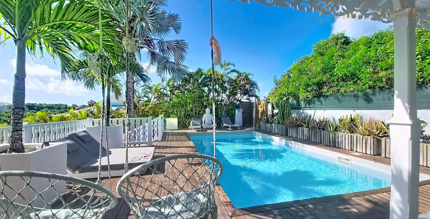 Villa d'exception à vendre, piscine, Mer à pieds, 5 pièces SAINT FRANCOIS (971) — photo 1