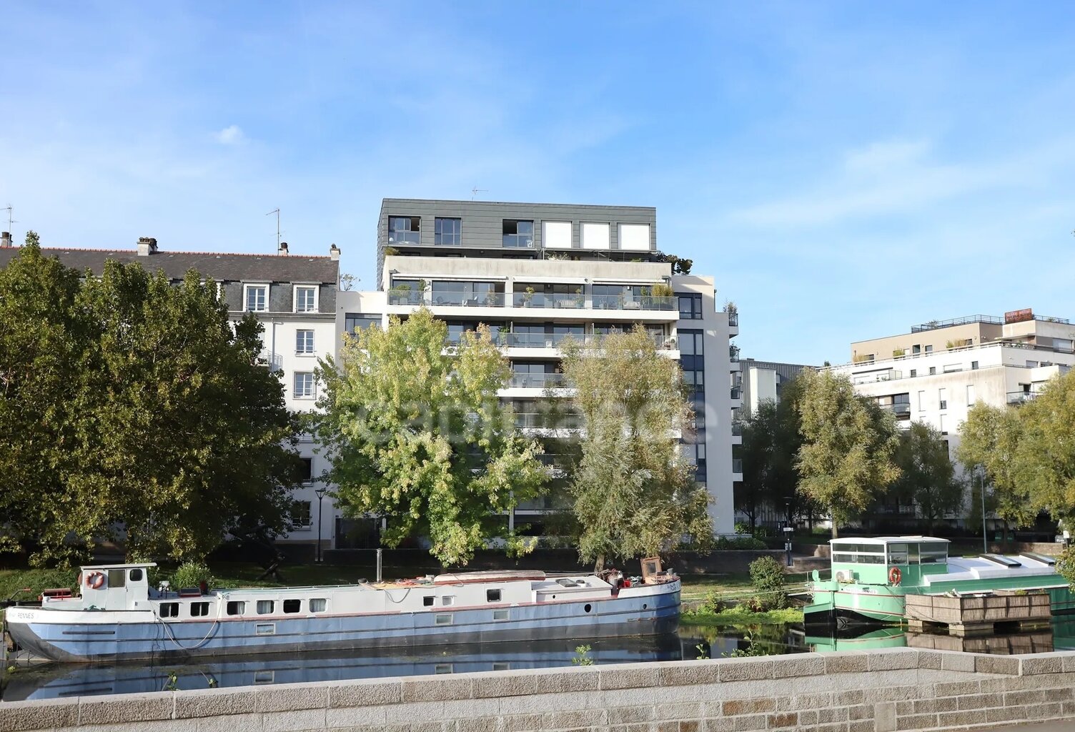 RENNES 35 – QUAIS DE LA VILAINE / MAIL FRANÇOIS-MITTERRAND   T6 DUPLEX 200 M² – DERNIER ÉTAGE – TERRASSE 60 M² – 3 GARAGES — photo 1
