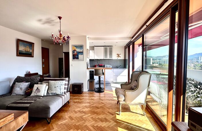 MARSEILLE 8ᵉ, Saint Giniez – DUPLEX 68 M² – VUE MER PANORAMIQUE MER –3 BALCONS et CAVE — photo 4