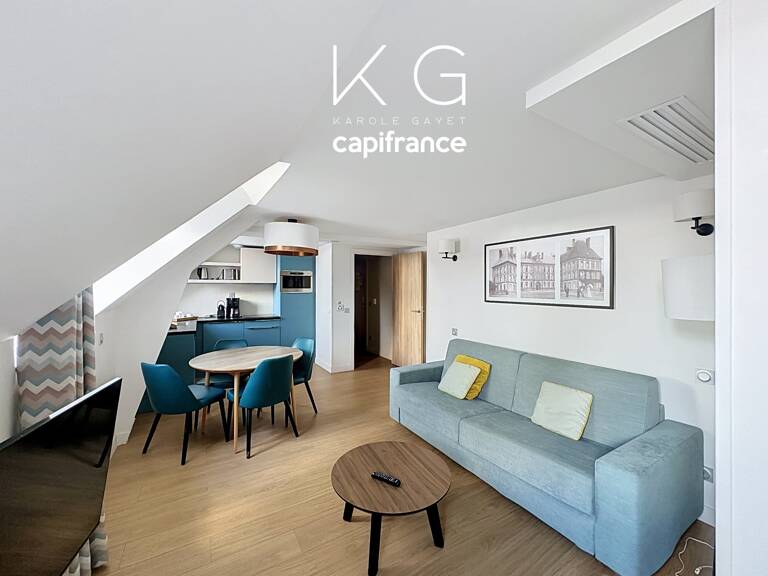 Deauville, appartement T2 meublé à vendre de 42 m² Résidence Pierre & Vacances, LMNP géré, rentabilité brute 6% — photo 1