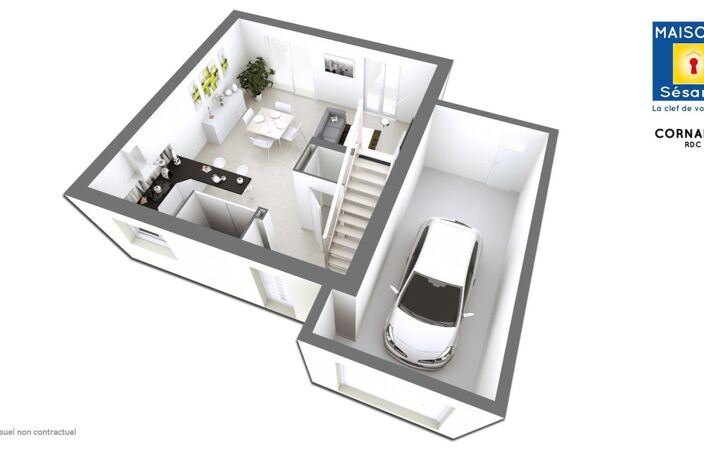 Projet de construction d'une maison 87 m² avec terrain à SALINS (77) — photo 2