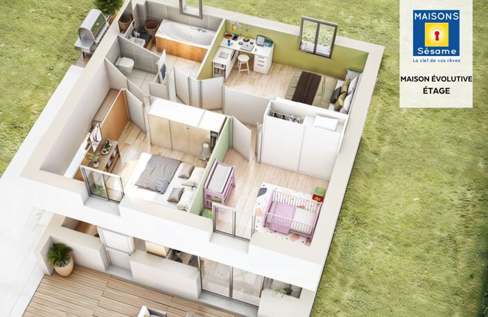 Projet de construction d'une maison 86 m² avec terrain à SALINS (77) — photo 3