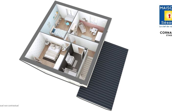 Projet de construction d'une maison 87 m² avec terrain à SALINS (77) — photo 3