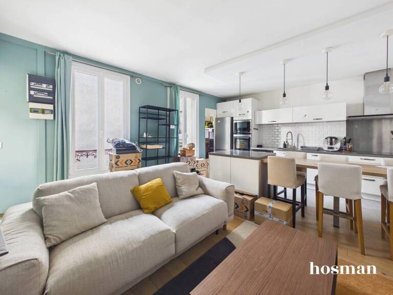 Coup de coeur 2 pièces de 45m² - Dernier étage - Entièrement rénové avec goût - Rue Orfila, 20ème arrondissement — photo 1