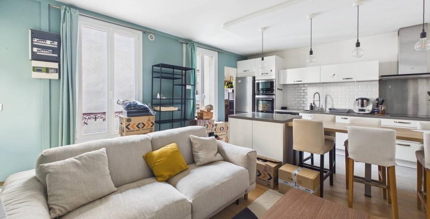 Coup de coeur 2 pièces de 45m² - Dernier étage - Entièrement rénové avec goût - Rue Orfila, 20ème arrondissement — photo 1