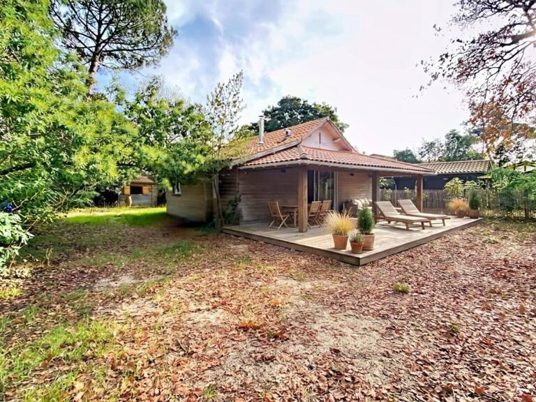 Maison à Claouey, toute proche du Bassin d'Arcachon, sur grand terrain verdoyant de 750m², fort potentiel d'agrandissement,  77 m2 actuellement — photo 1