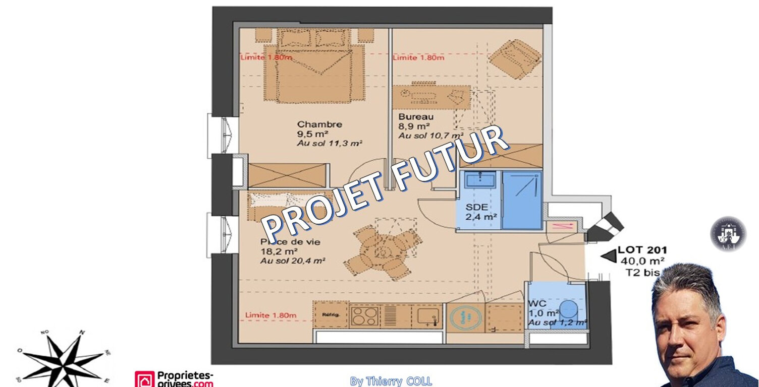 LYON 3? ? T2 bis de 40 m² | Un appartement pensé pour votre quotidien — photo 1