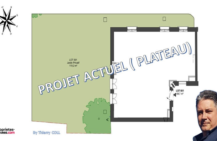 LYON 3 T3 bis rez-de-jardin de 69.70 M² avec grand jardin privatif de 119M² — photo 4