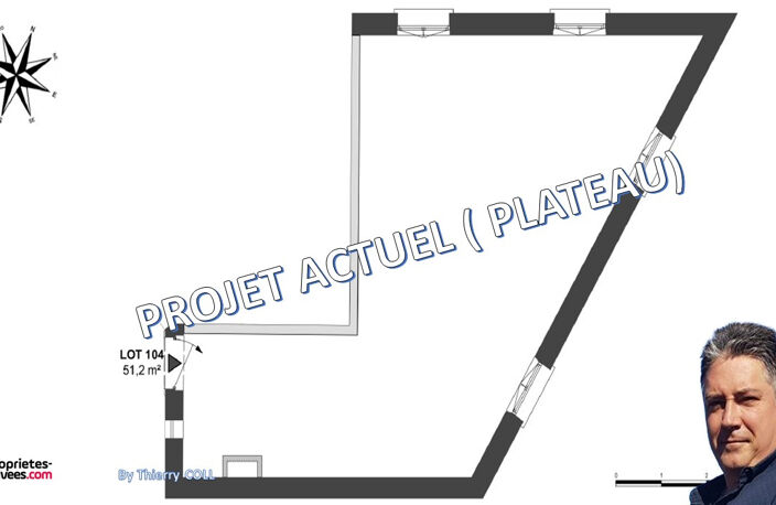 LYON 3 T2 bis de 47.10M² — photo 4