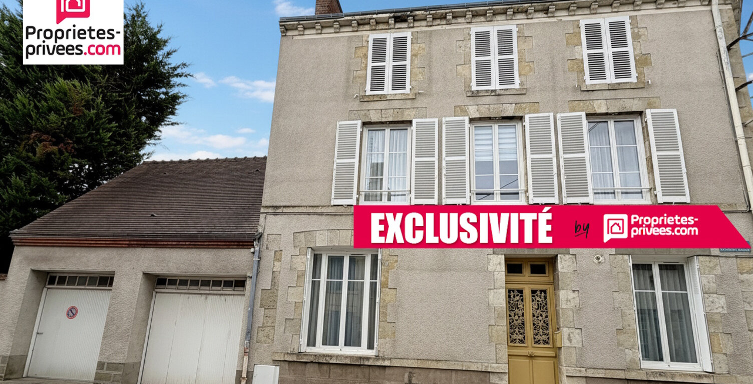Exclusivité - Maison bourgeoise en hyper centre à Chateauneuf Sur Loire avec double garage, cave et dépendance — photo 1