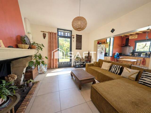 SAINT-MAGNE  Maison de caractère rénovée  130 m²  4 chambres - 1 bureau - dépendance  2,34 ha — photo du bien