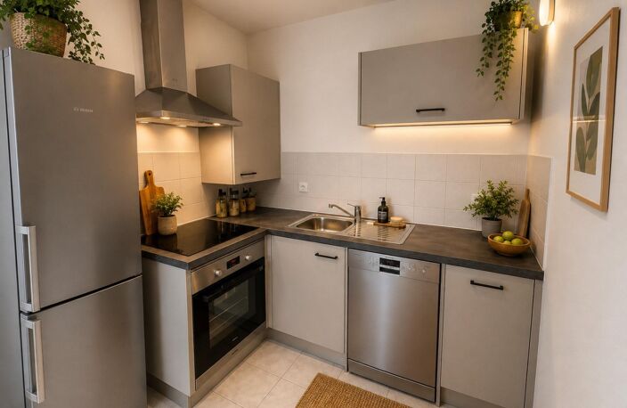 Duplex en rez-de-jardin, 2 chambres, 65 m2, parking en sous-sol — photo 3