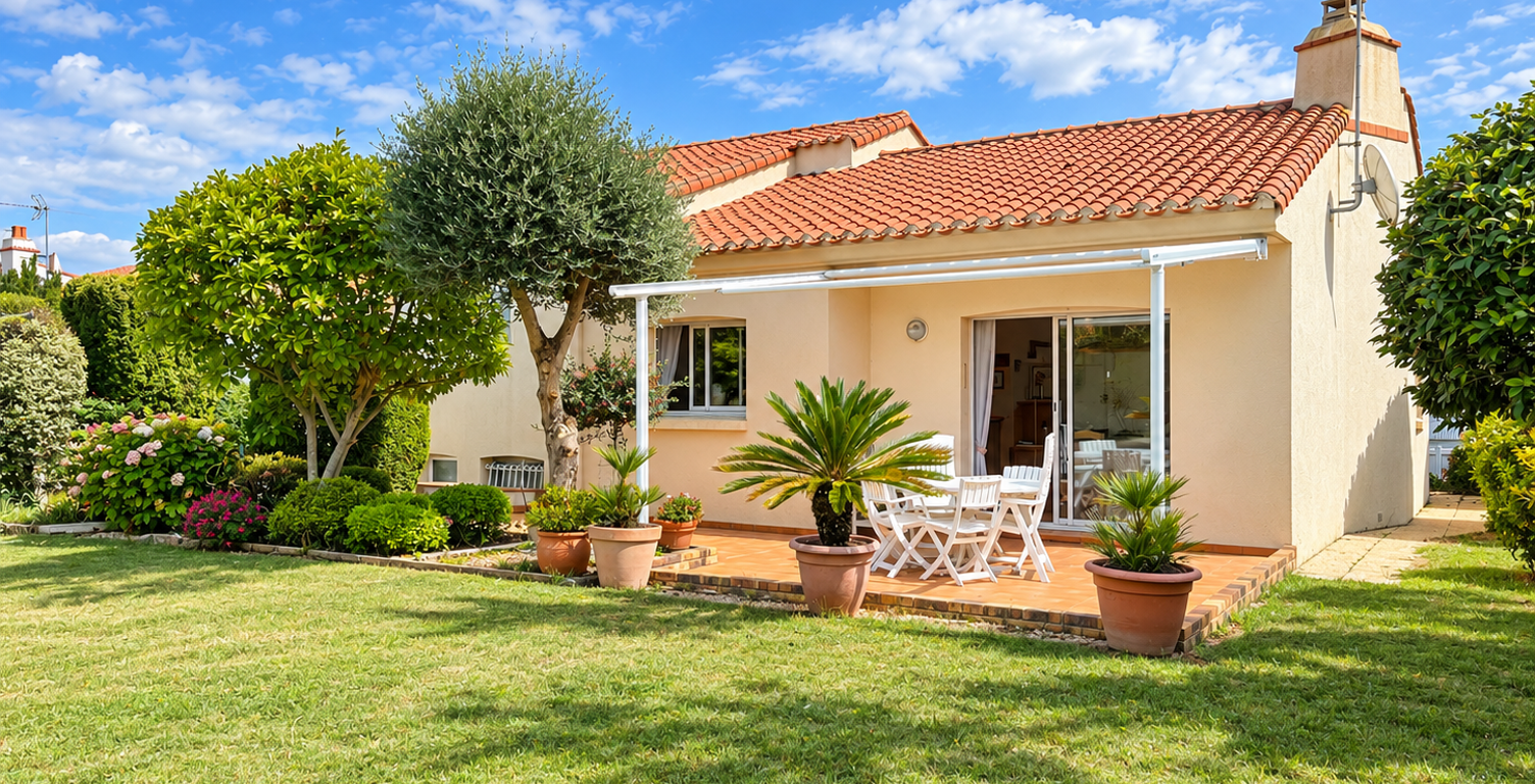LES SABLES-D'OLONNE   MAISON FAMILIALE 3 CHAMBRES AVEC JARDI — photo 1