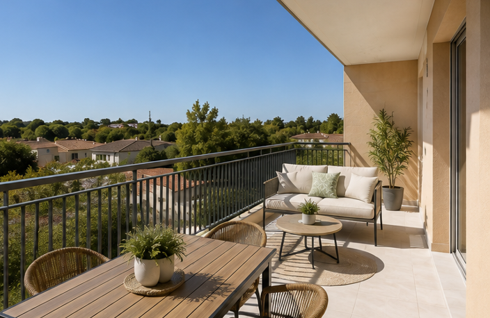 LE MUY- GRAND T3 LUMINEUX, TERRASSE & 2 BELLES CHAMBRES — photo 5