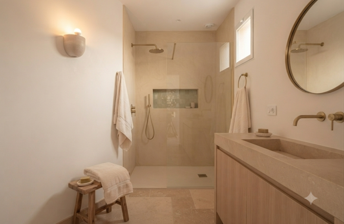-Superbe appartement traversant de 75 m² avec double terrasse, en dernier étage avec ascenseur — photo 4