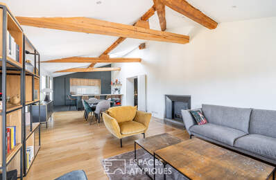 Dernier étage en duplex rénové à Saint Cyr Au Mont d'Or — photo du bien