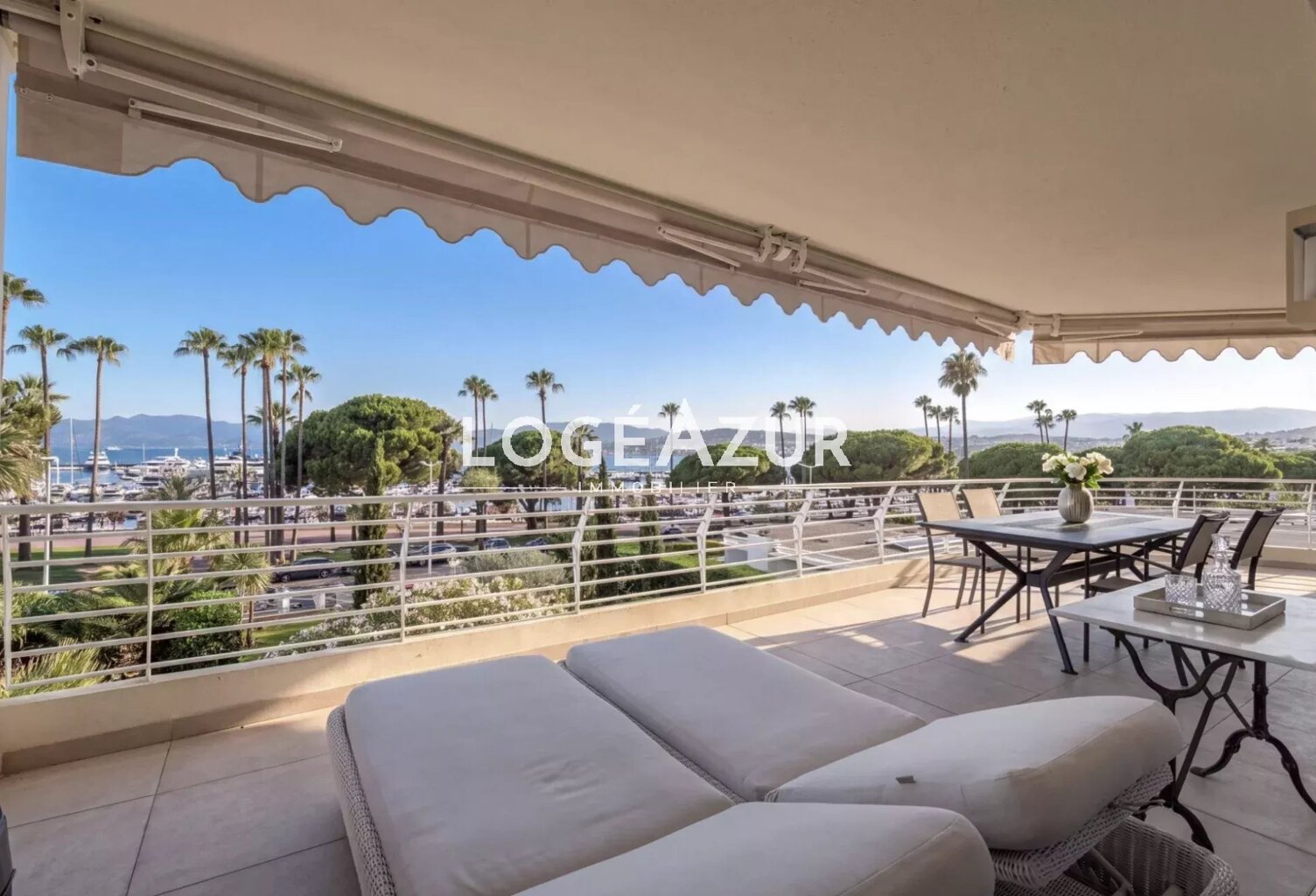 CANNES CROISETTE Appartement 4 Pièces Vue Mer — photo 1