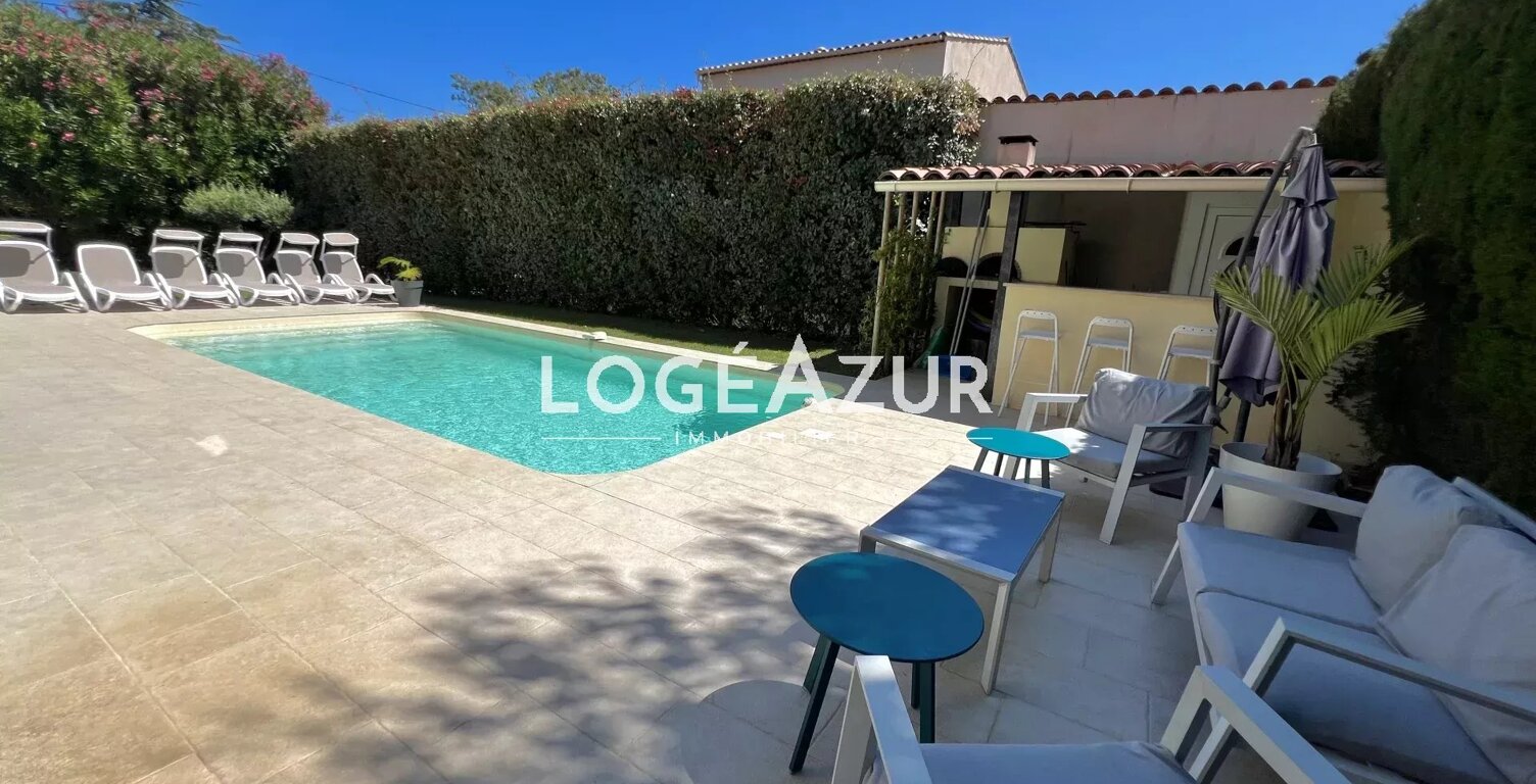 VENTE VILLA 5 CHAMBRES ANTIBES - PISCINE - SALLE DE JEUX - PARKI — photo 1