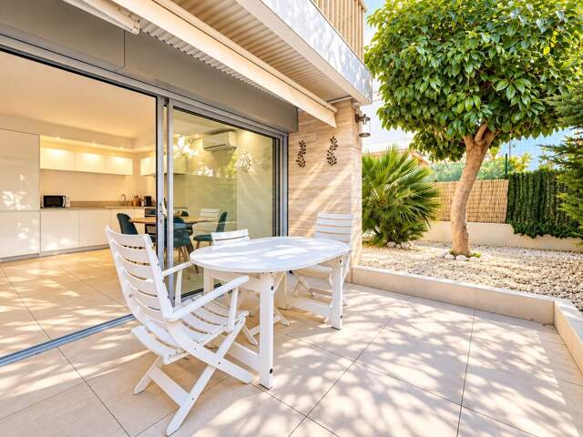 Magnifique appartement 2 pièces de 46m² avec terrasse et jardin — photo du bien