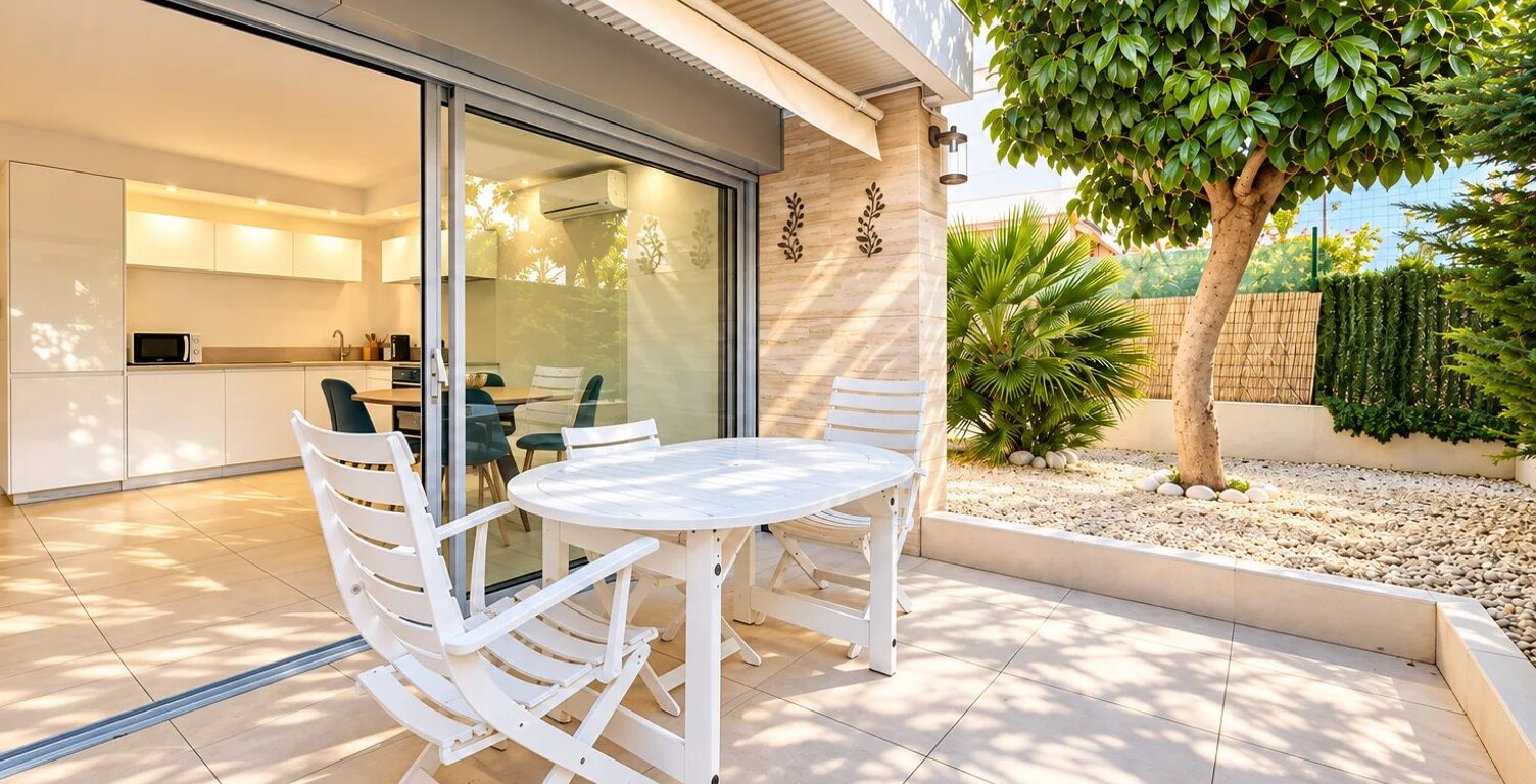 Magnifique appartement 2 pièces de 46m² avec terrasse et jardin — photo 1