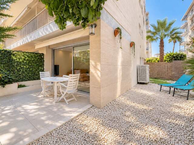 Magnifique appartement 2 pièces de 46m² avec terrasse et jardin — photo du bien