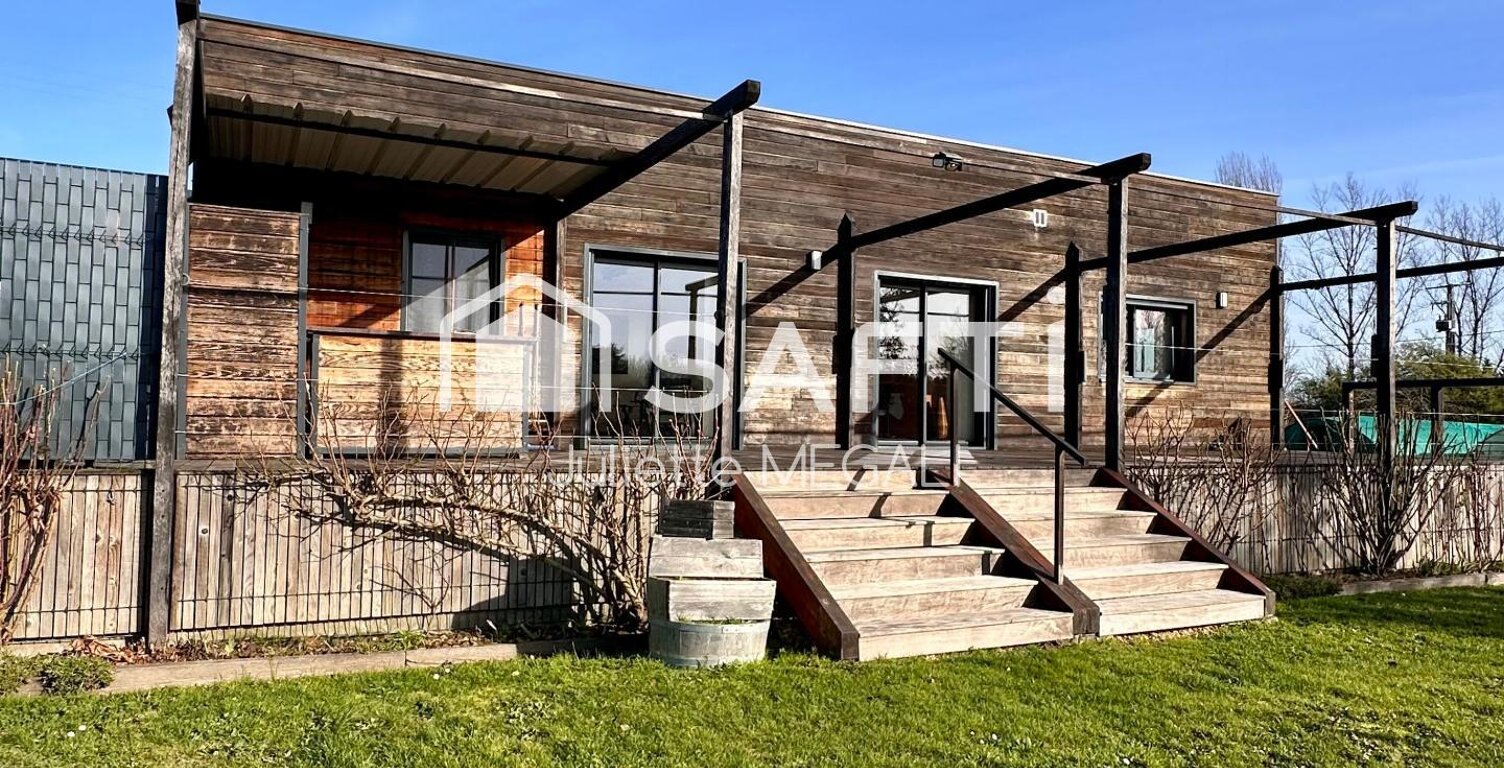 Maison contemporaine ossature bois  Cadre naturel privilégié — photo 1