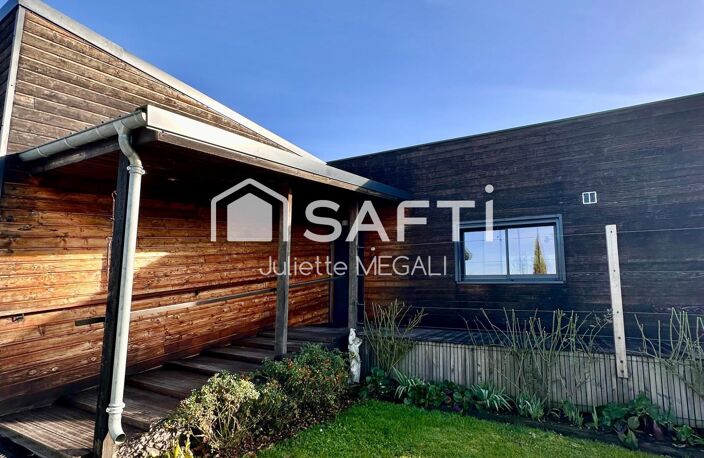 Maison contemporaine ossature bois  Cadre naturel privilégié — photo 4