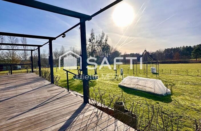 Maison contemporaine ossature bois  Cadre naturel privilégié — photo 5