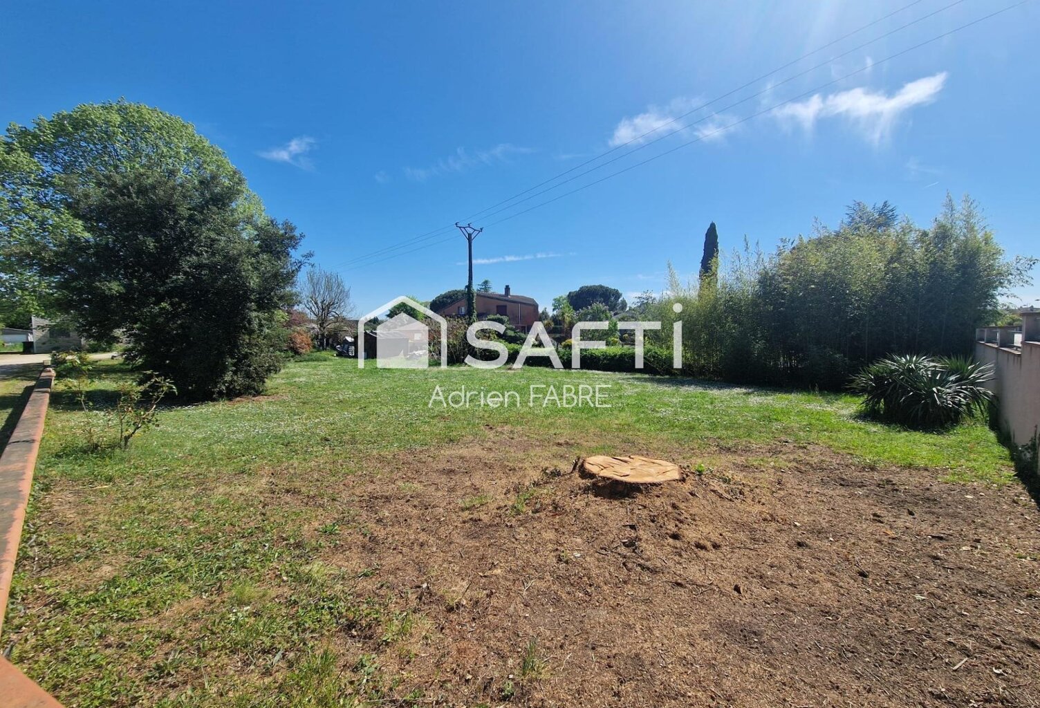 TERRAIN À BÂTIR 800 M²  CLÔTURÉ  VRD RÉALISÉES — photo 1