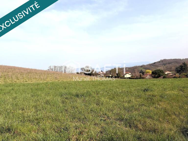 SAINT-CHEF  Terrain constructible 2 100 m²  Vue dégagée — photo 1