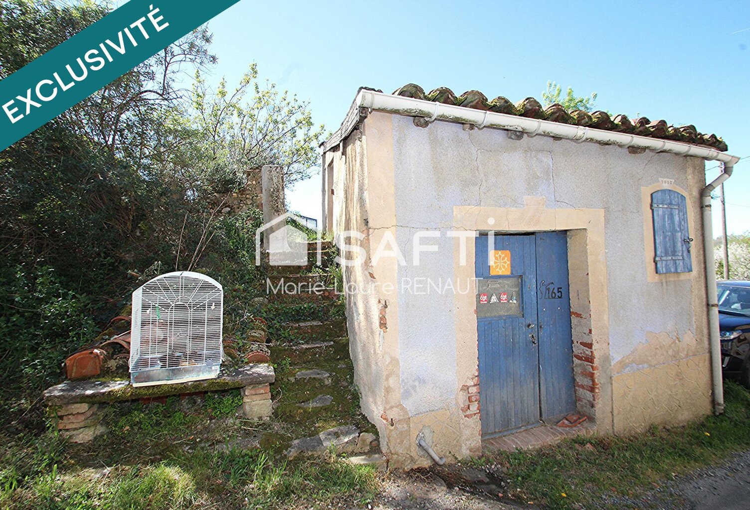 Bâtisse avec terrain attenant - Proche commodités - Constructible — photo 1