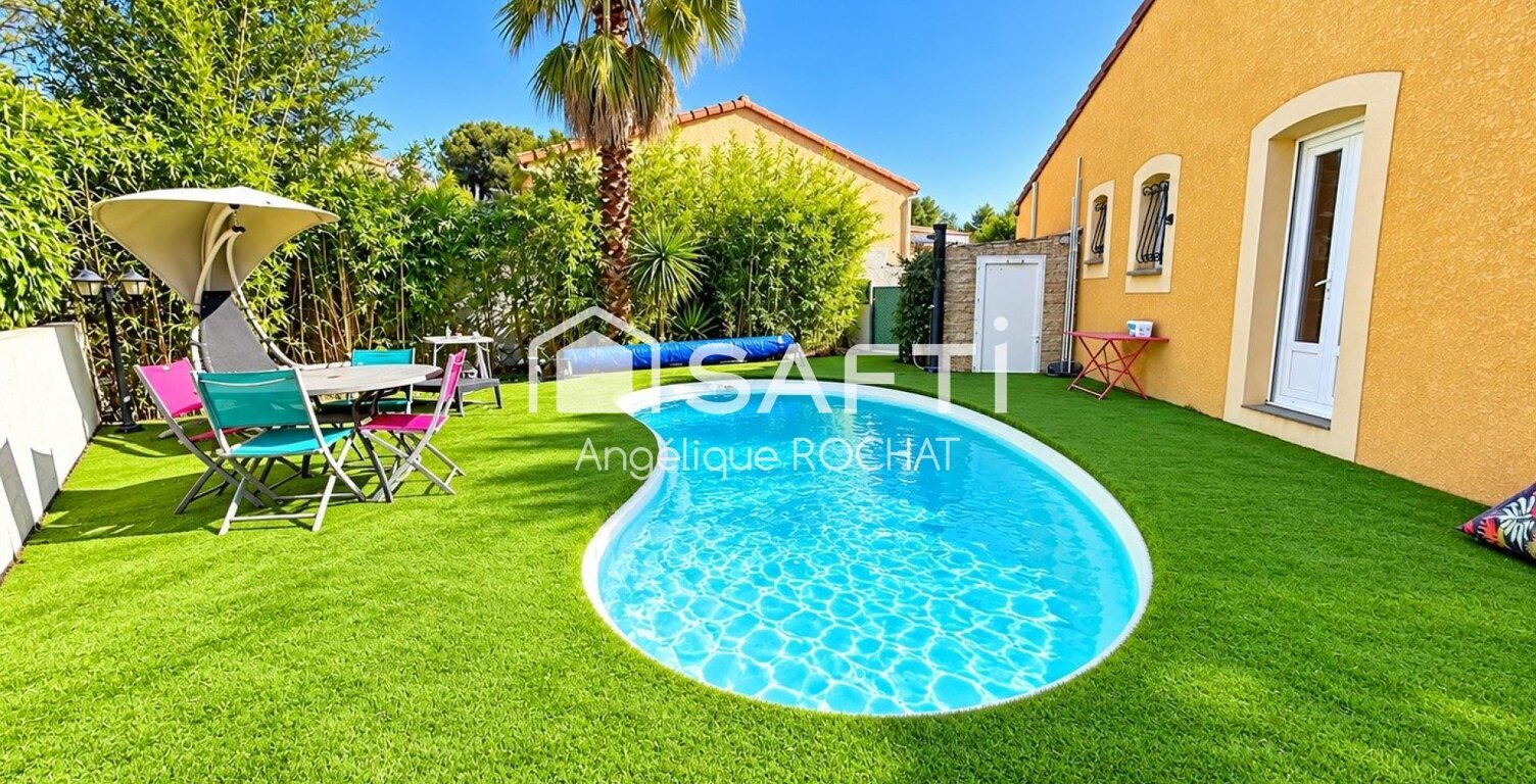 Magnifique Villa plain pied 4 faces 5 pièces avec piscine sans vis à vis  Magalas (34480) — photo 1