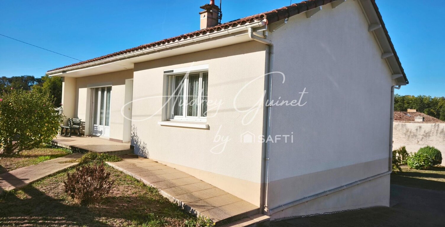JAZENEUIL  Maison avec sous-sol, 3 chambres et terrain de 748 m² — photo 1