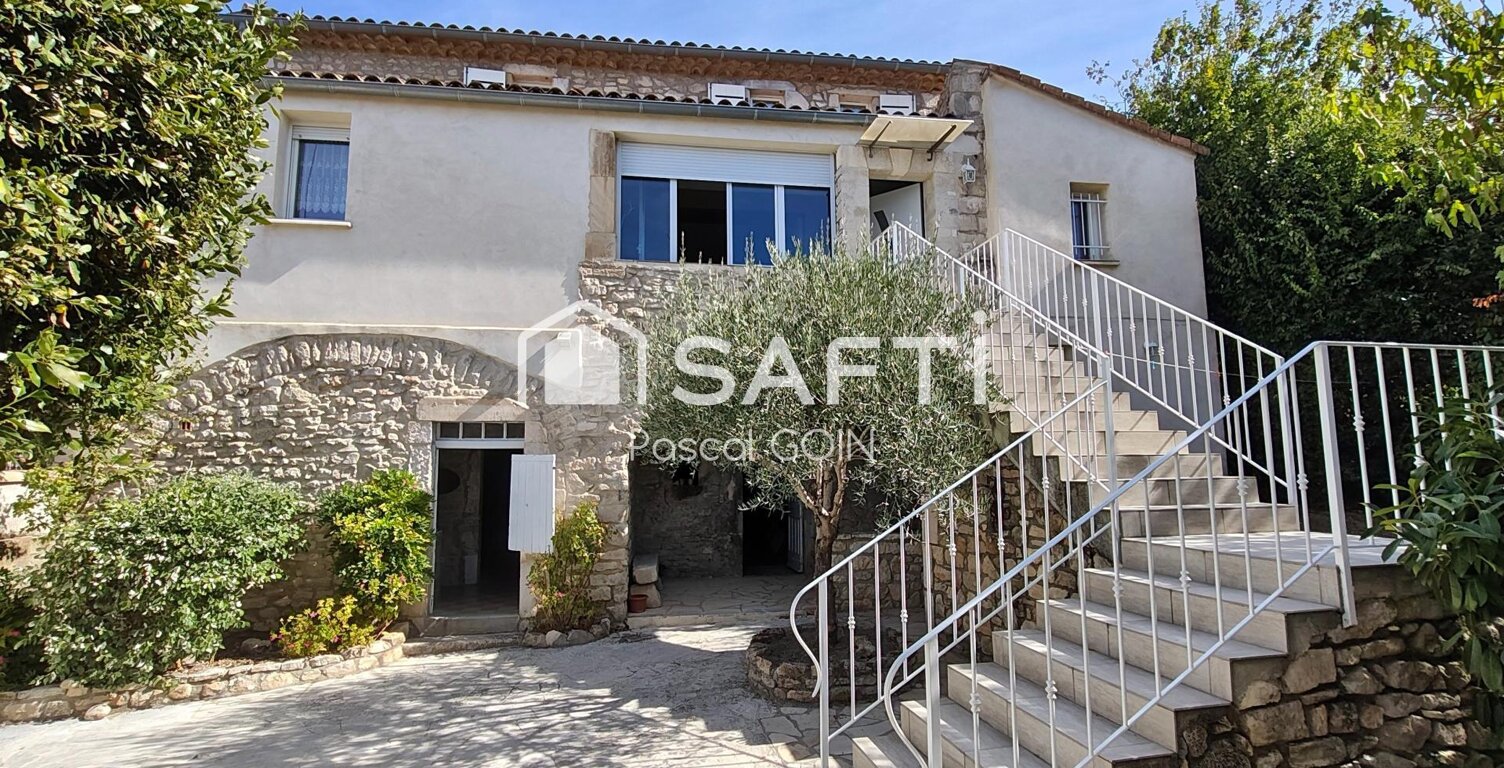 Maison de village  avec dépendance et jardin BARJAC — photo 1