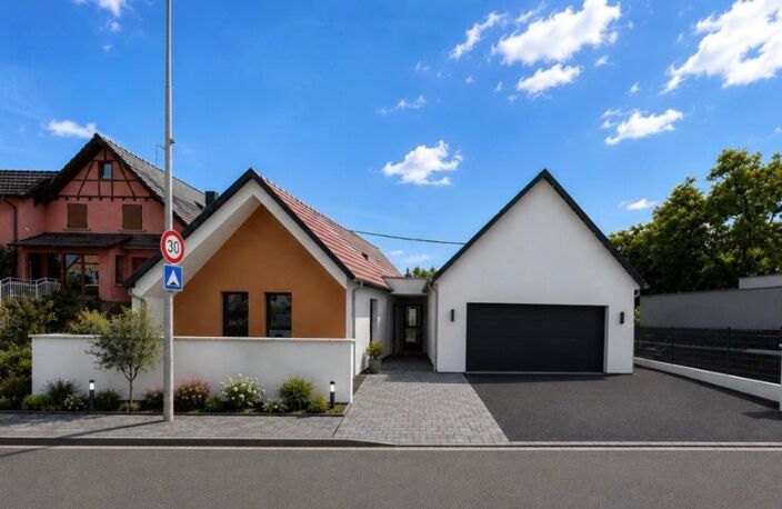 Maison contemporaine de plain-pied  115 m²  Bootzheim — photo 3