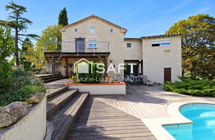 Propriété d'exception avec double habitation, piscine et terrain arboré — photo 2