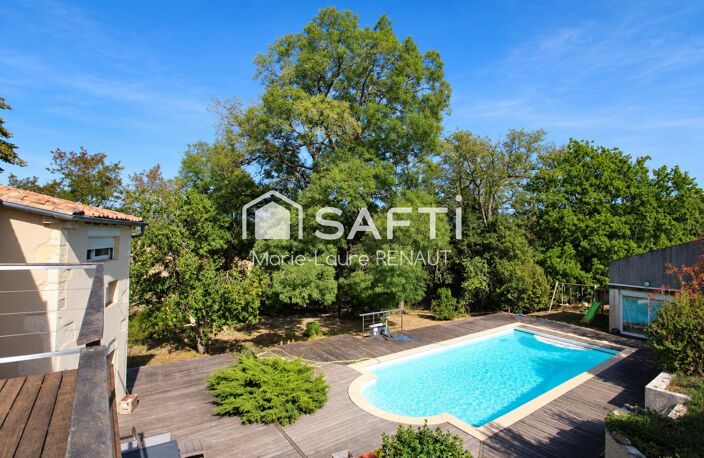 Propriété d'exception avec double habitation, piscine et terrain arboré — photo 4