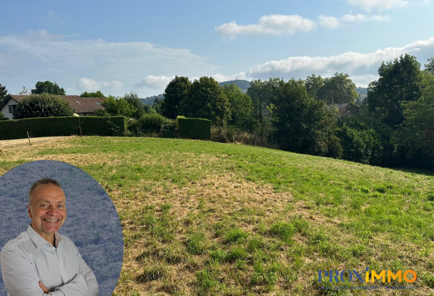 Parcelle de terrain constructible et viabilisée de 745 m². — photo 1