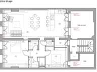 BORDEAUX GRANDS HOMMES - APPARTEMENT EN COURDS DE RENOVATIN AVEC ASCENSEUR - POSSIBILITE DE DUPLEX — photo 4