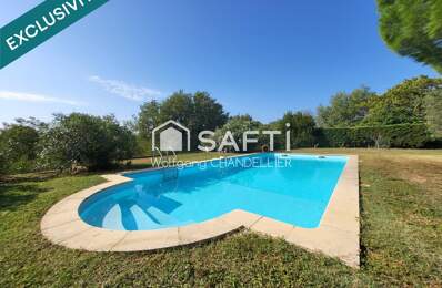 Grand jardin arboré, piscine, vue sur la campagne! — photo du bien