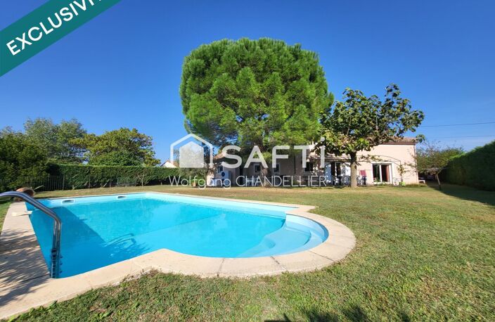 Grand jardin arboré, piscine, vue sur la campagne! — photo 2
