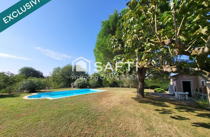 Grand jardin arboré, piscine, vue sur la campagne! — photo 5