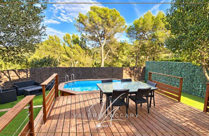 Rocbaron : Villa de 94 m² sur un terrain de 229 m² avec 3 chambres, bureau, piscine — photo 2