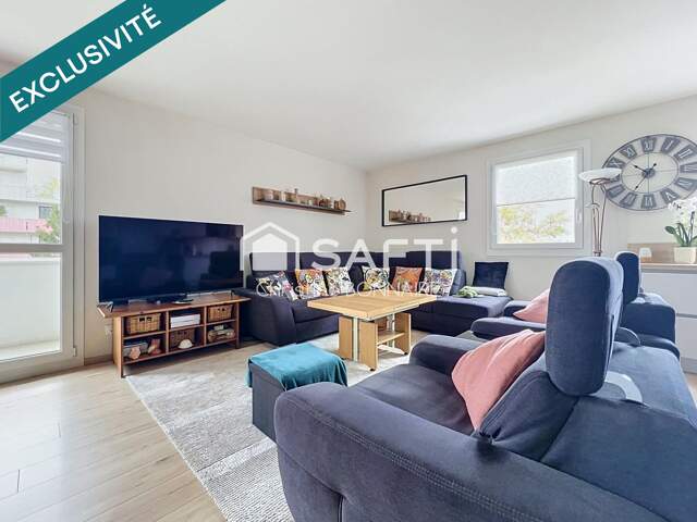 Appartement T3bis 81m2 entièrement rénové avec cave et garage  sur Thionville — photo du bien