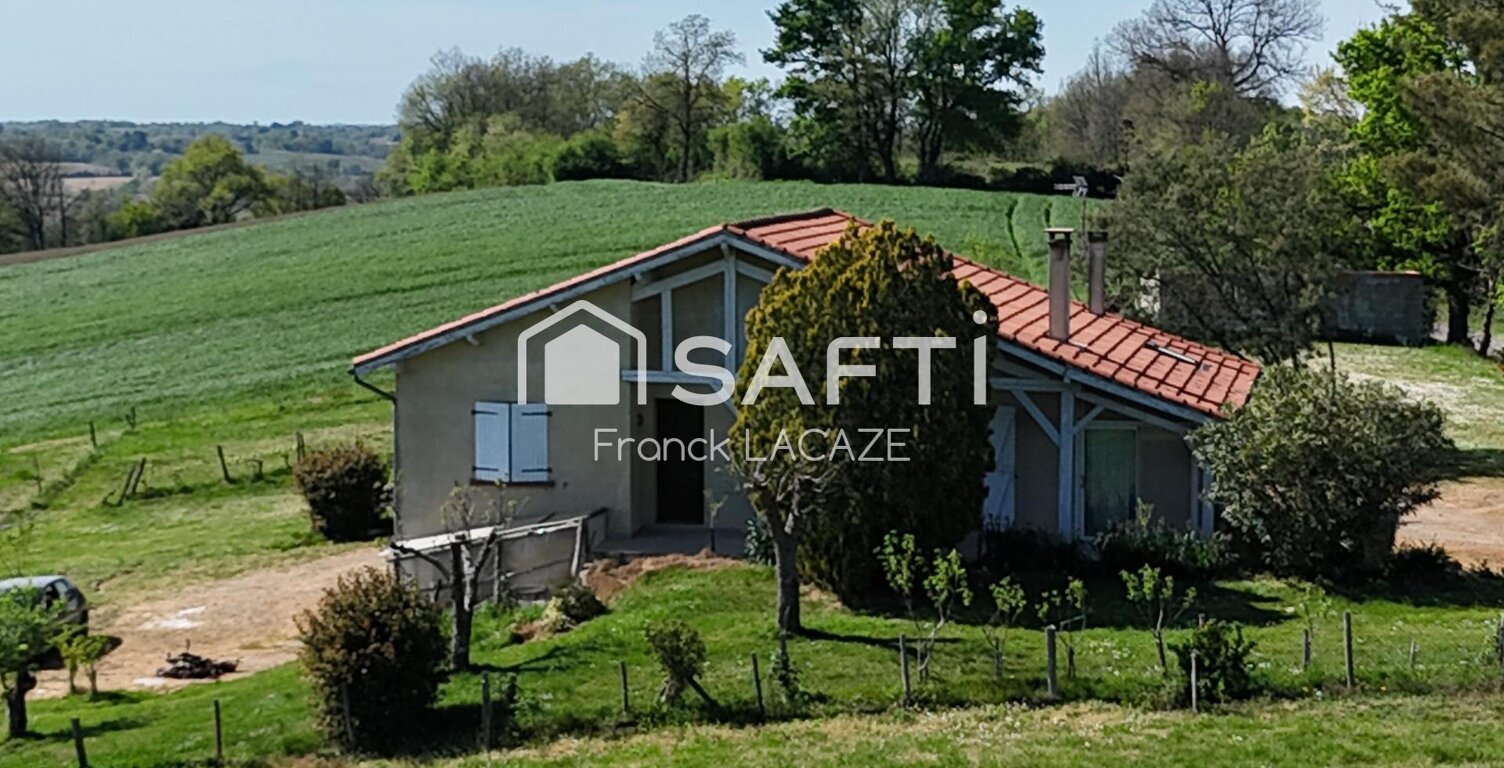 MAISON AVEC UN PANORAMA UNIQUE FACE AUX PYRENEES — photo 1