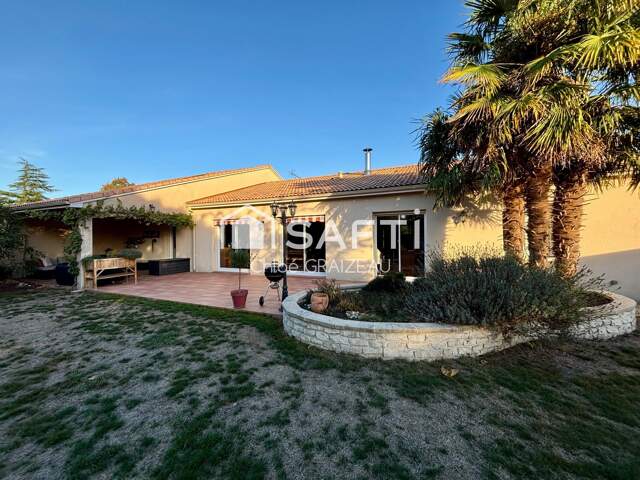 Maison de plain-pied, 4 chambres, bureau, garage — photo du bien