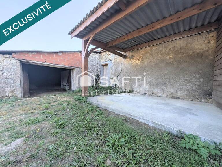 DÉPENDANCE EN PIERRE À RÉNOVER - GARAGE - JARDINET - CARPORT — photo 1
