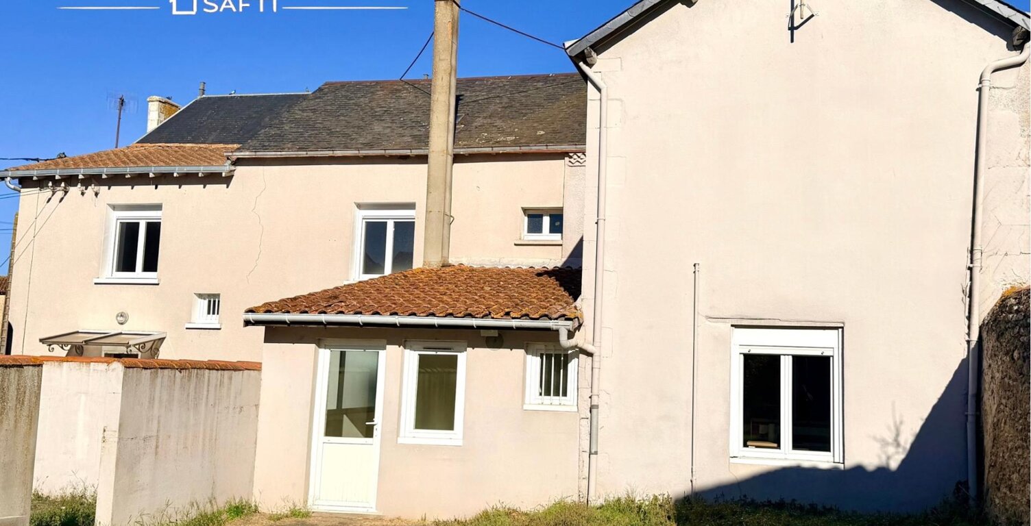 Maison de ville 184 terrain 900m2 Thenezay veranda — photo 1